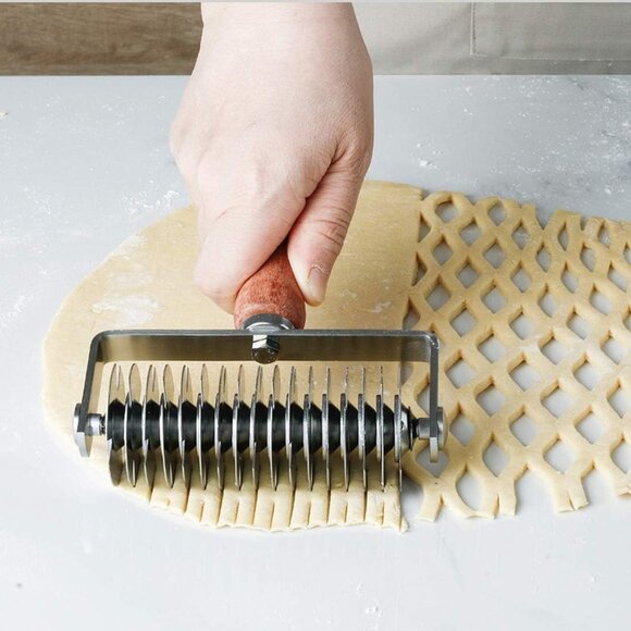 Stainless Steel Dough Lattice for Pie Pizza Bread beef wellington Pastry Crust - Picture 3 of 6